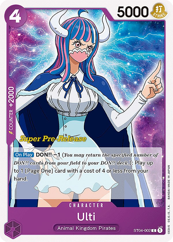 Ulti [Super Pre-Release Starter Deck: Animal Kingdom Pirates] | Total Play