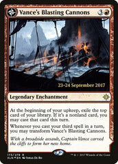 Vance's Blasting Cannons // Spitfire Bastion [Ixalan Prerelease Promos] | Total Play