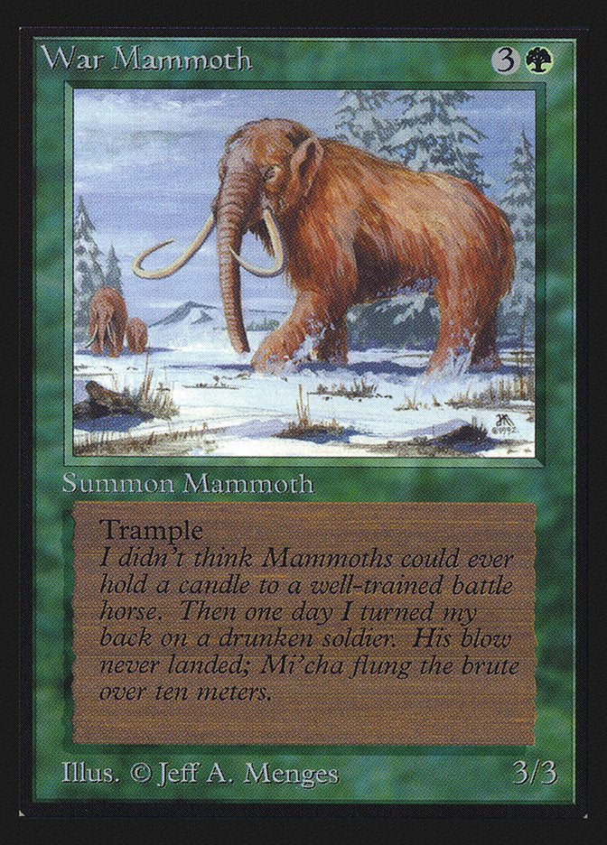 War Mammoth [International Collectors' Edition] | Total Play