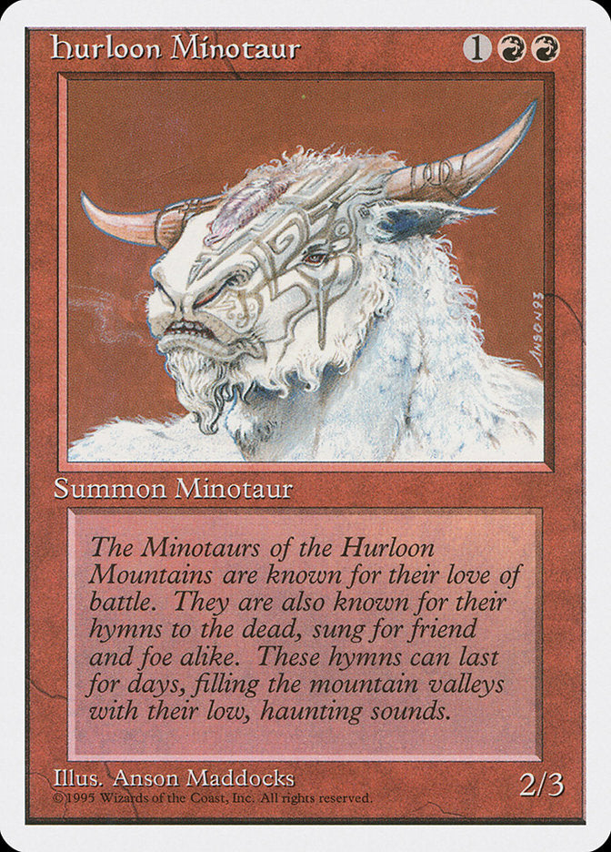 Hurloon Minotaur [Fourth Edition] | Total Play