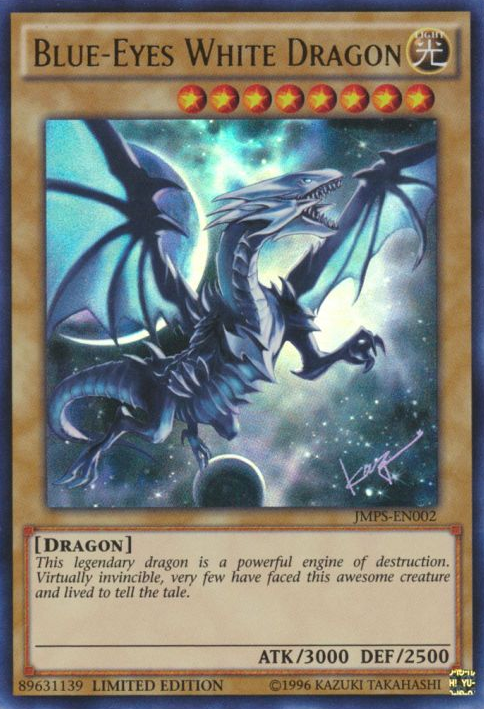 Blue-Eyes White Dragon [JMPS-EN002] Ultra Rare | Total Play