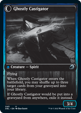 Covetous Castaway // Ghostly Castigator [Innistrad: Double Feature] | Total Play