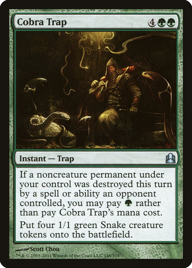 Cobra Trap [Commander 2011] | Total Play