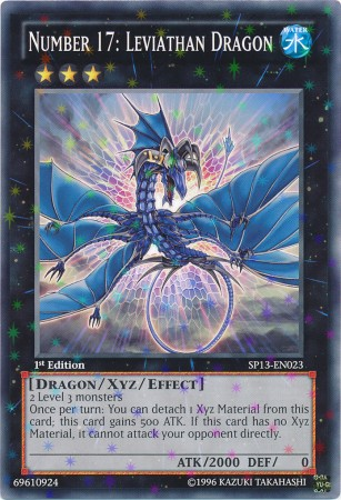 Number 17: Leviathan Dragon [SP13-EN023] Starfoil Rare | Total Play
