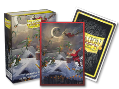 Dragon Shield: Japanese Size 60ct Brushed Art Sleeves - Christmas (2023) | Total Play