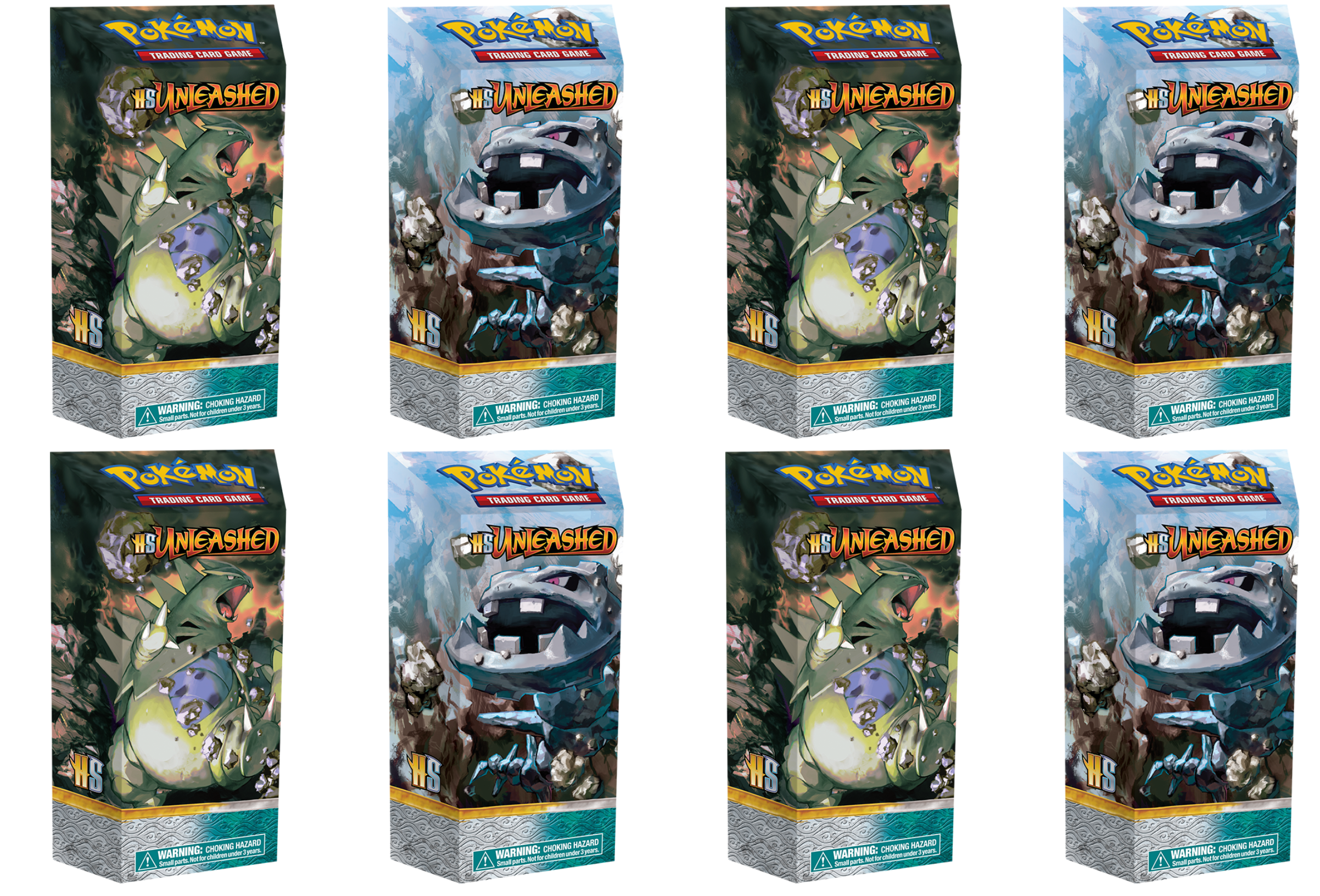 HeartGold & SoulSilver: Unleashed - Theme Deck Display | Total Play