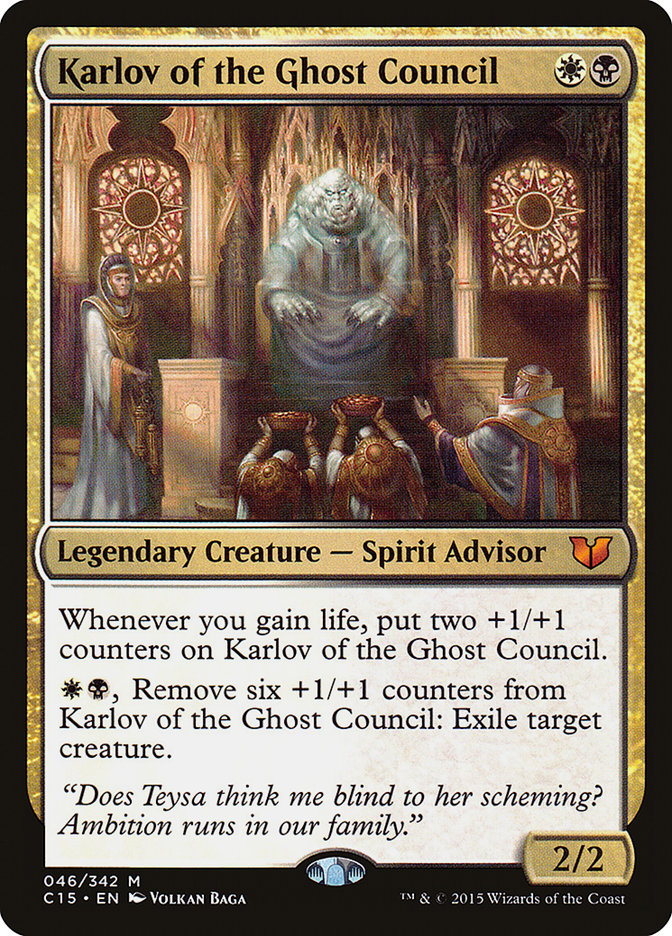 Karlov of the Ghost Council [Commander 2015] | Total Play