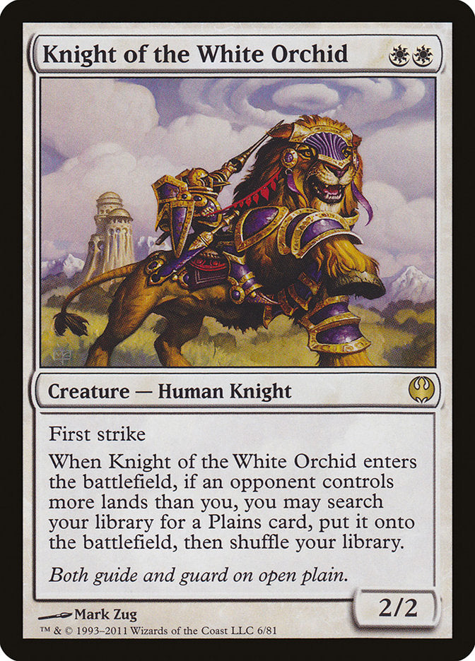 Knight of the White Orchid [Duel Decks: Knights vs. Dragons] | Total Play
