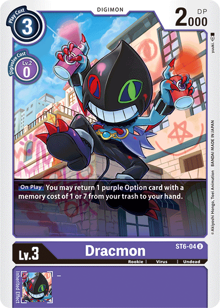 Dracmon [ST6-04] [Starter Deck: Venomous Violet] | Total Play