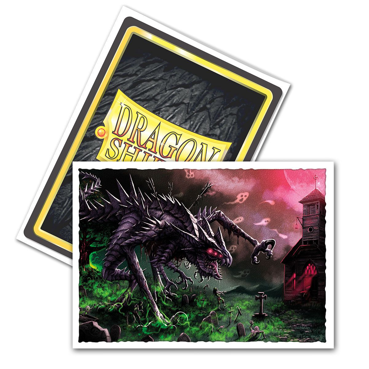 Dragon Shield: Standard 100ct Art Sleeves - Halloween Dragon (2020) | Total Play