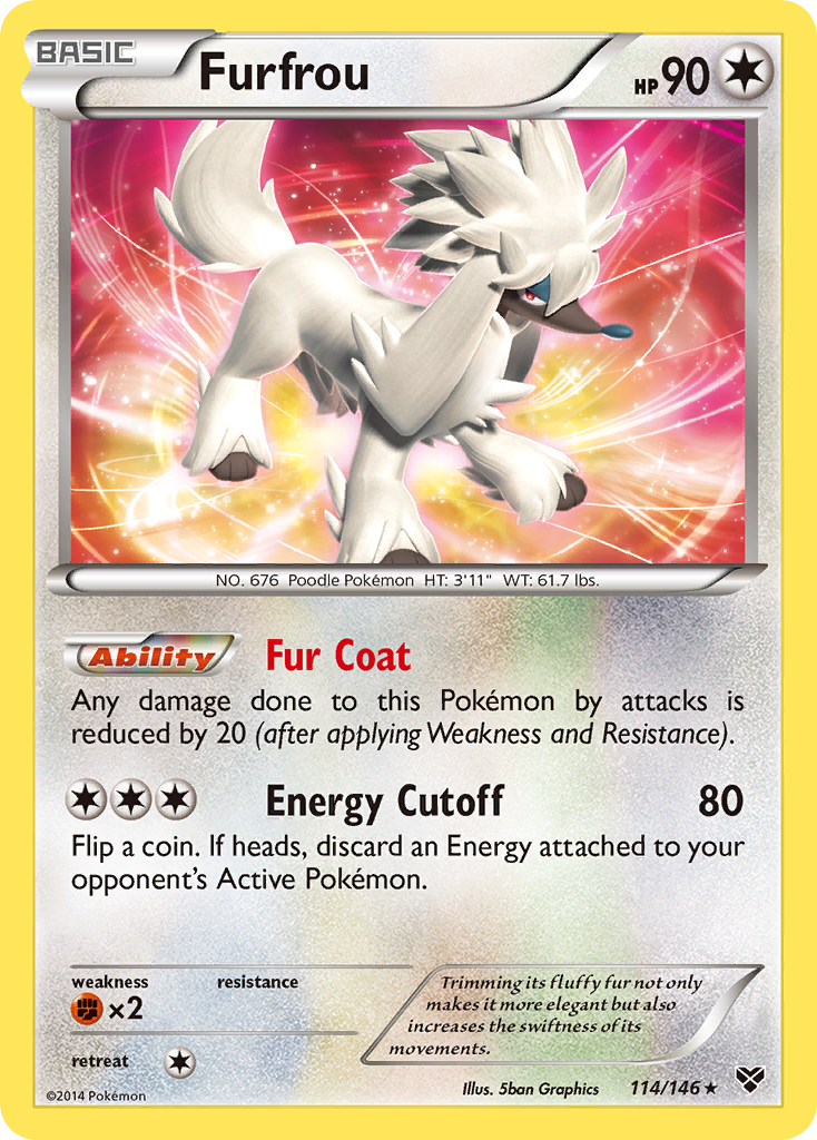 Furfrou (114/146) [XY: Base Set] | Total Play