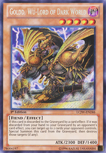 Goldd, Wu-Lord of Dark World [LCJW-EN246] Secret Rare | Total Play