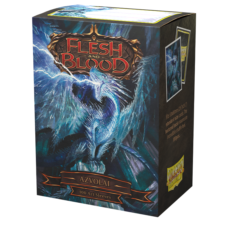 Dragon Shield: Standard 100ct Art Sleeves - Flesh and Blood (Azvolai) | Total Play