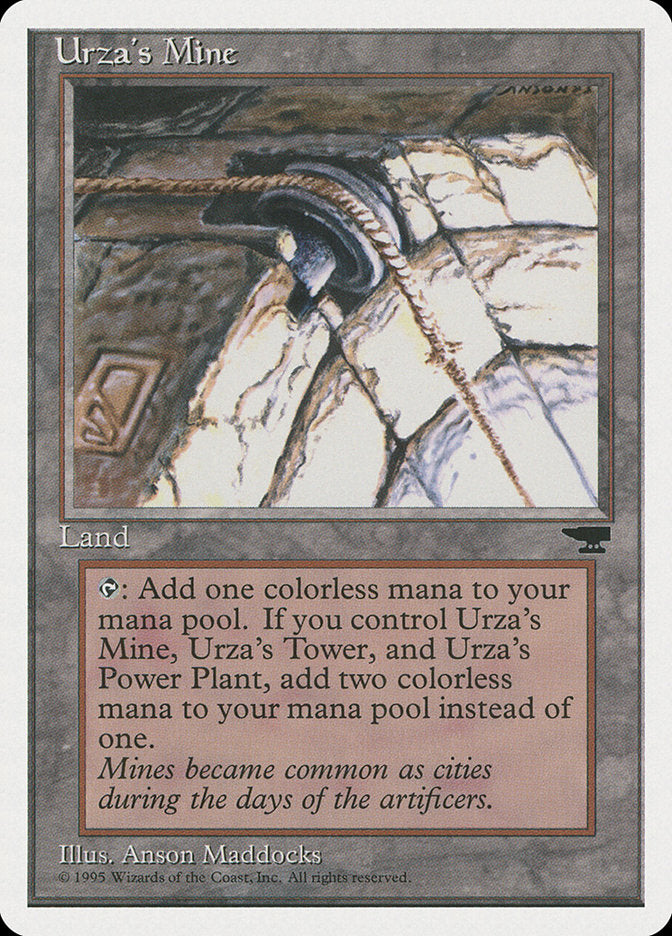 Urza's Mine (Pulley Embedded in Stone) [Chronicles] | Total Play