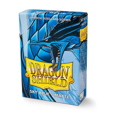 Dragon Shield: Japanese Size 60ct Sleeves - Sky Blue (Matte) | Total Play