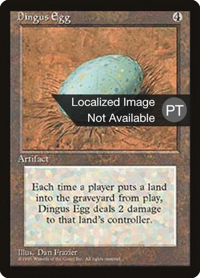 Dingus Egg [Fourth Edition (Foreign Black Border)] | Total Play