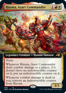 Risona, Asari Commander (Extended Art) [Kamigawa: Neon Dynasty] | Total Play