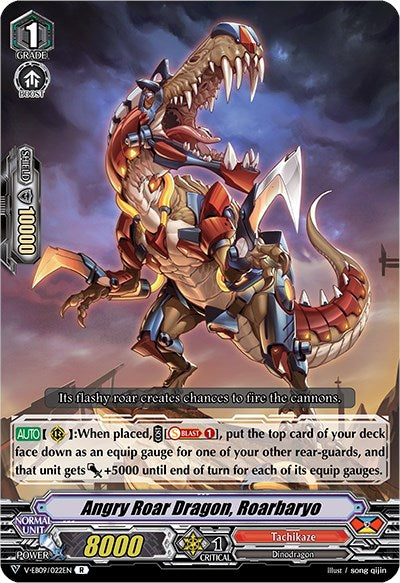 Angry Roar Dragon, Roarbaryo (V-EB09/022EN) [The Raging Tactics] | Total Play