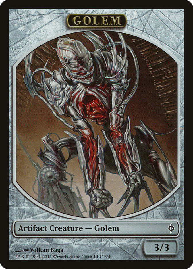 Golem Token [New Phyrexia Tokens] | Total Play