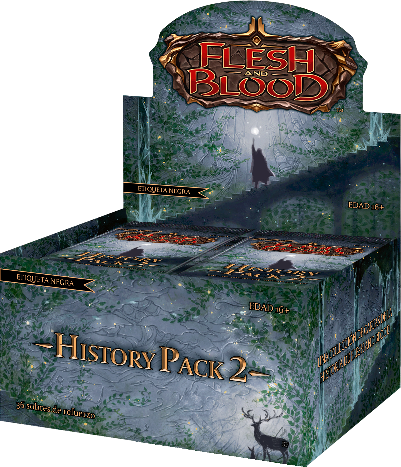 History Pack 2: Black Label [Spanish] - Booster Box | Total Play