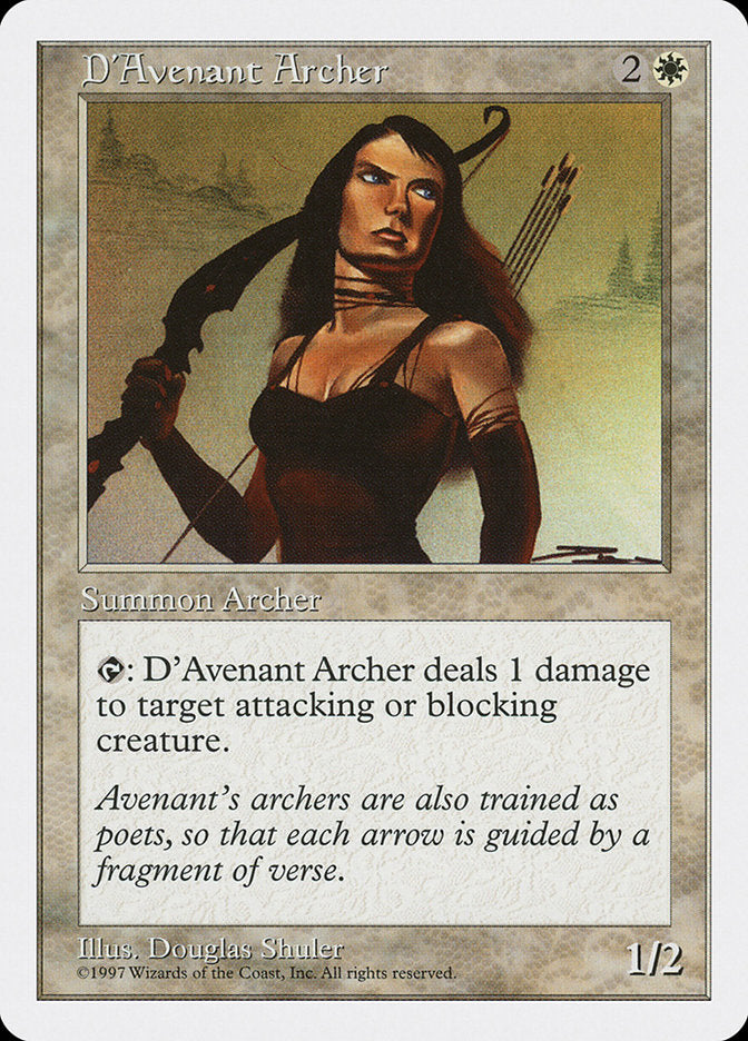 D'Avenant Archer [Fifth Edition] | Total Play