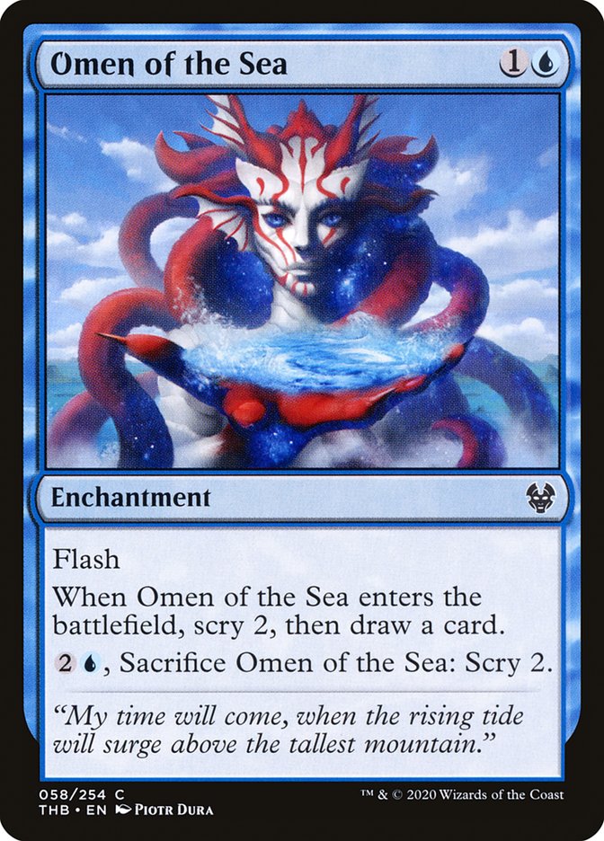 Omen of the Sea [Theros Beyond Death] | Total Play