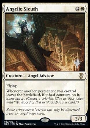 Angelic Sleuth (Promo Pack) [Streets of New Capenna Commander Promos] | Total Play
