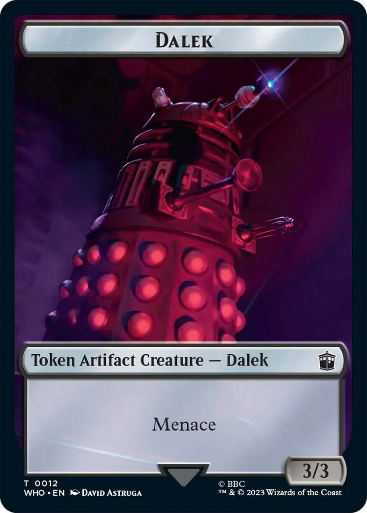 Dalek Token [Doctor Who Tokens] | Total Play