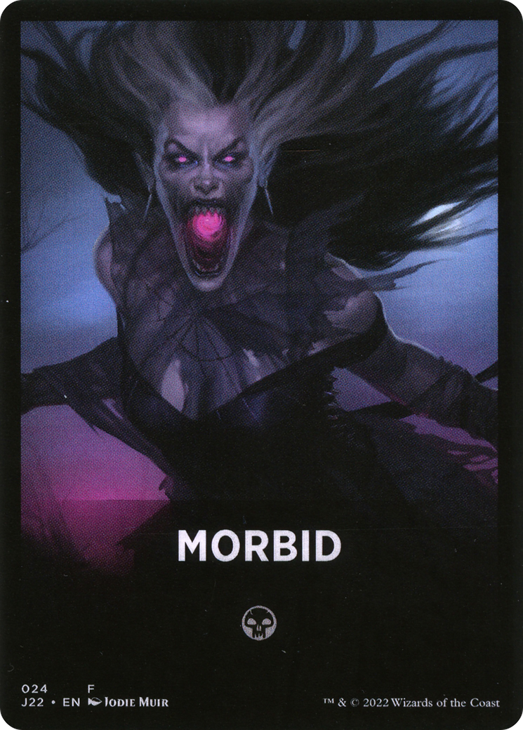 Morbid Theme Card [Jumpstart 2022 Front Cards] | Total Play