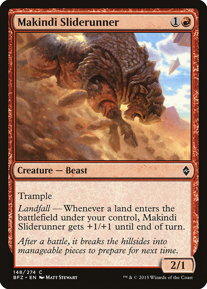 Makindi Sliderunner [Battle for Zendikar] | Total Play