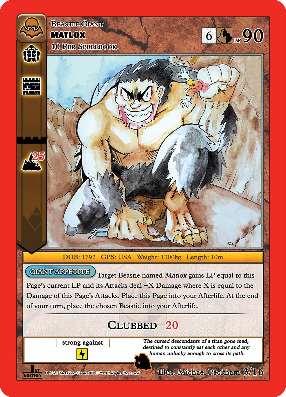 Matlox [Cryptid Nation: Nightfall First Edition Tribal Theme Decks] | Total Play