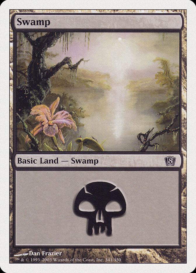 Swamp (341) [Eighth Edition] | Total Play