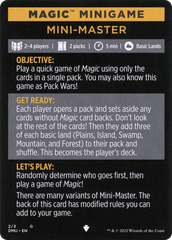 Mini-Master (Magic Minigame) [Commander Legends: Battle for Baldur's Gate Minigame] | Total Play