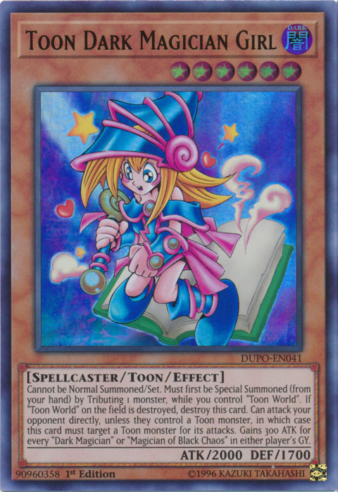 Toon Dark Magician Girl [DUPO-EN041] Ultra Rare | Total Play