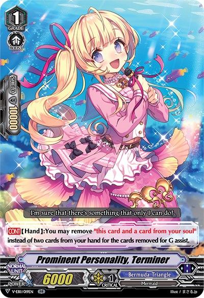 Prominent Personality, Terminer (V-EB11/019EN) [Crystal Melody] | Total Play