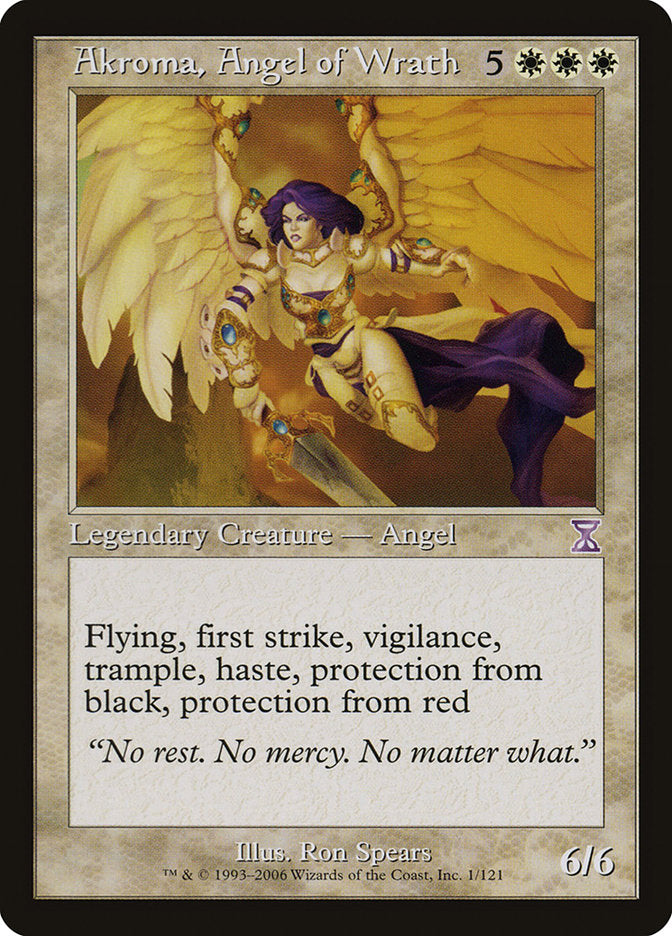 Akroma, Angel of Wrath [Time Spiral Timeshifted] | Total Play
