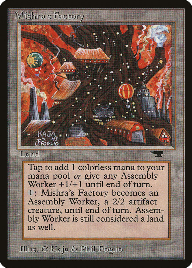 Mishra's Factory (Orange Background) [Antiquities] | Total Play