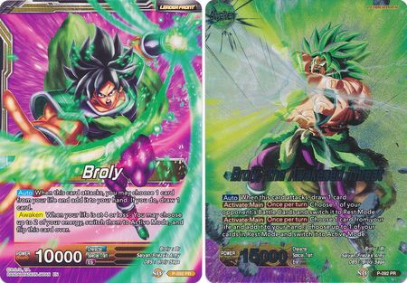 Broly // Broly, the Awakened Threat (P-092) [Magnificent Collection Forsaken Warrior] | Total Play