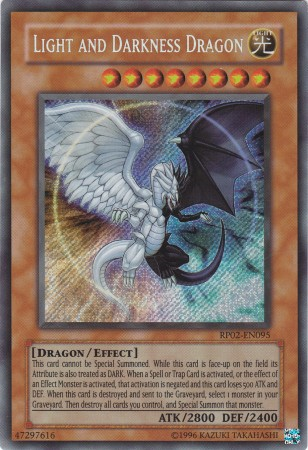 Light and Darkness Dragon [RP02-EN095] Secret Rare | Total Play