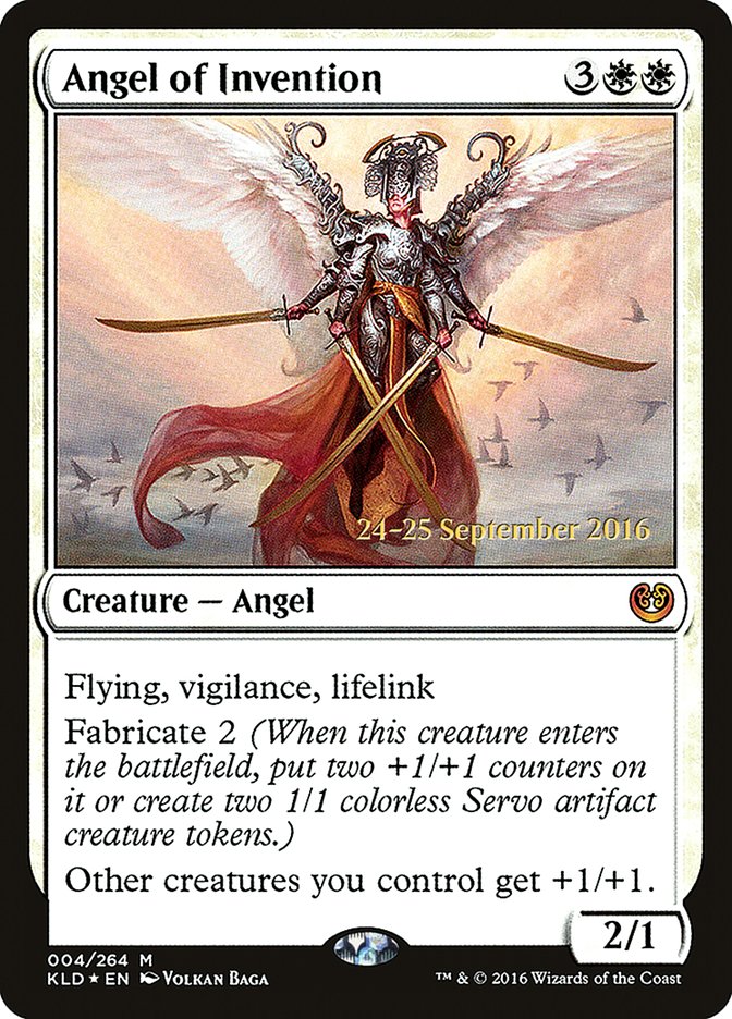 Angel of Invention [Kaladesh Prerelease Promos] | Total Play
