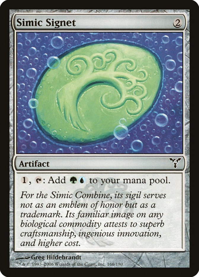 Simic Signet [Dissension] | Total Play