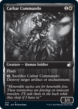 Cathar Commando [Innistrad: Double Feature] | Total Play