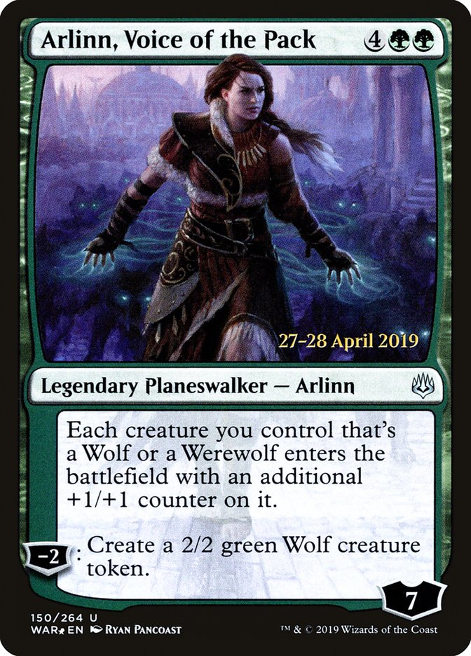 Arlinn, Voice of the Pack [War of the Spark Prerelease Promos] | Total Play