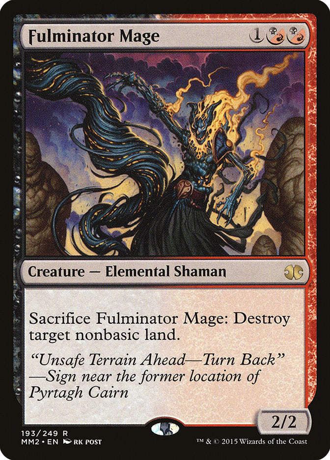 Fulminator Mage [Modern Masters 2015] | Total Play