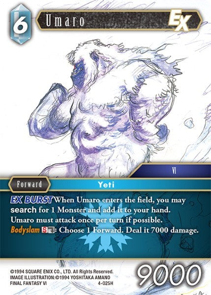 Umaro EX [Opus IV] | Total Play