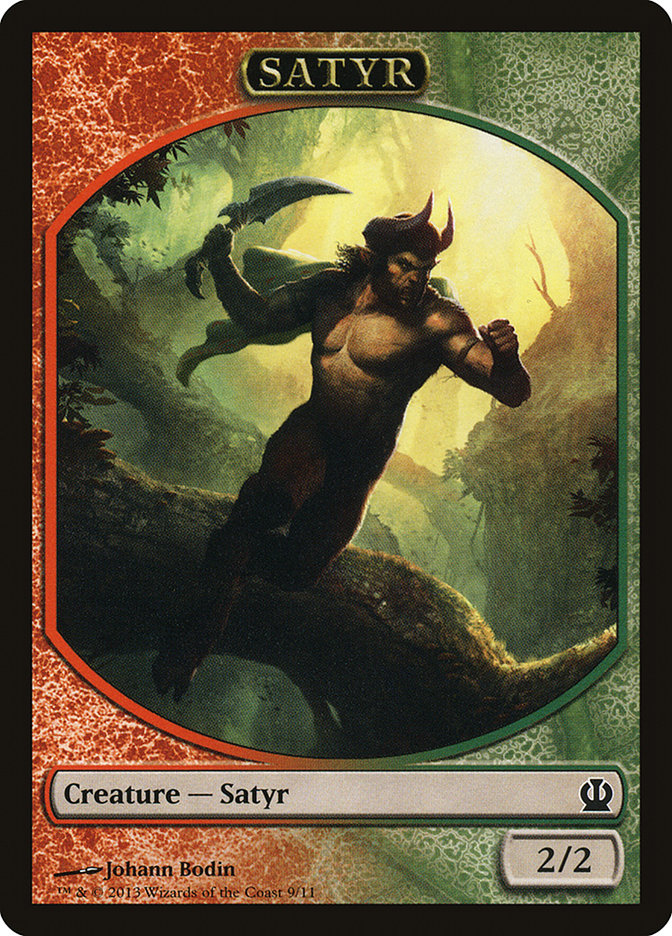 Satyr Token [Theros Tokens] | Total Play