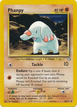 Phanpy (43/111) [Neo Genesis Unlimited] | Total Play