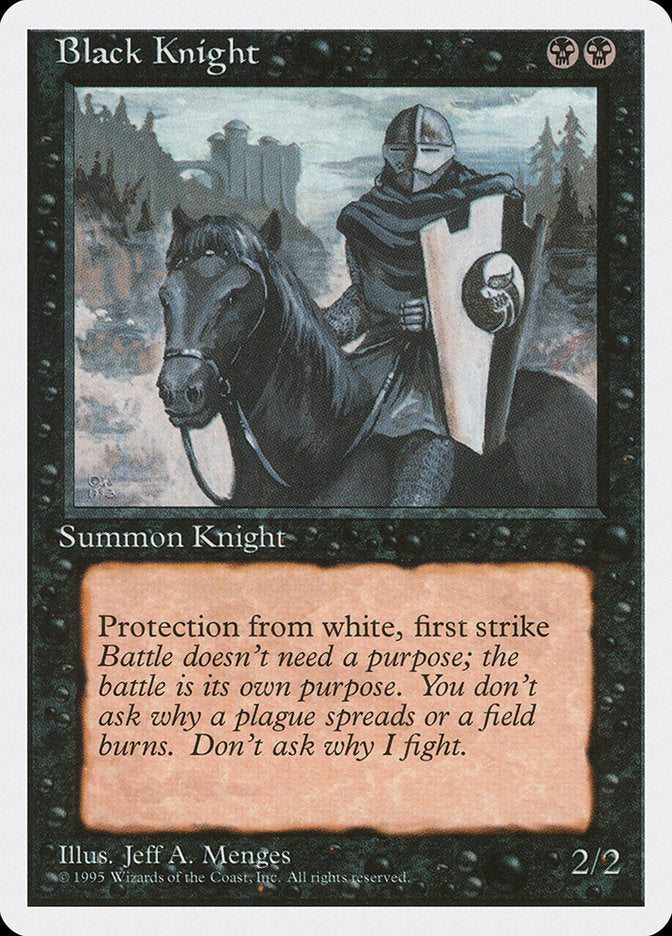 Black Knight [Fourth Edition] | Total Play