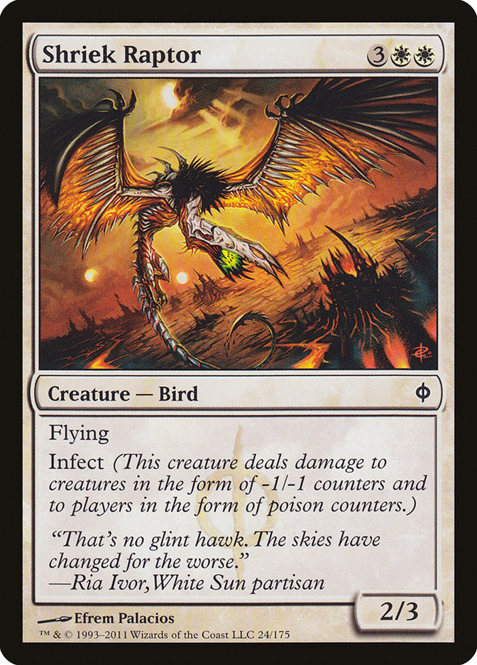 Shriek Raptor [New Phyrexia] | Total Play