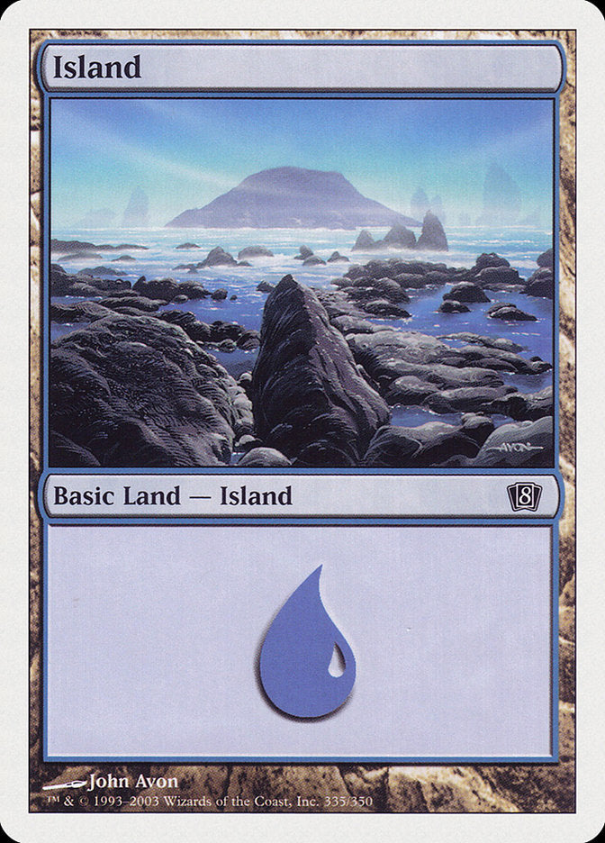 Island (335) [Eighth Edition] | Total Play